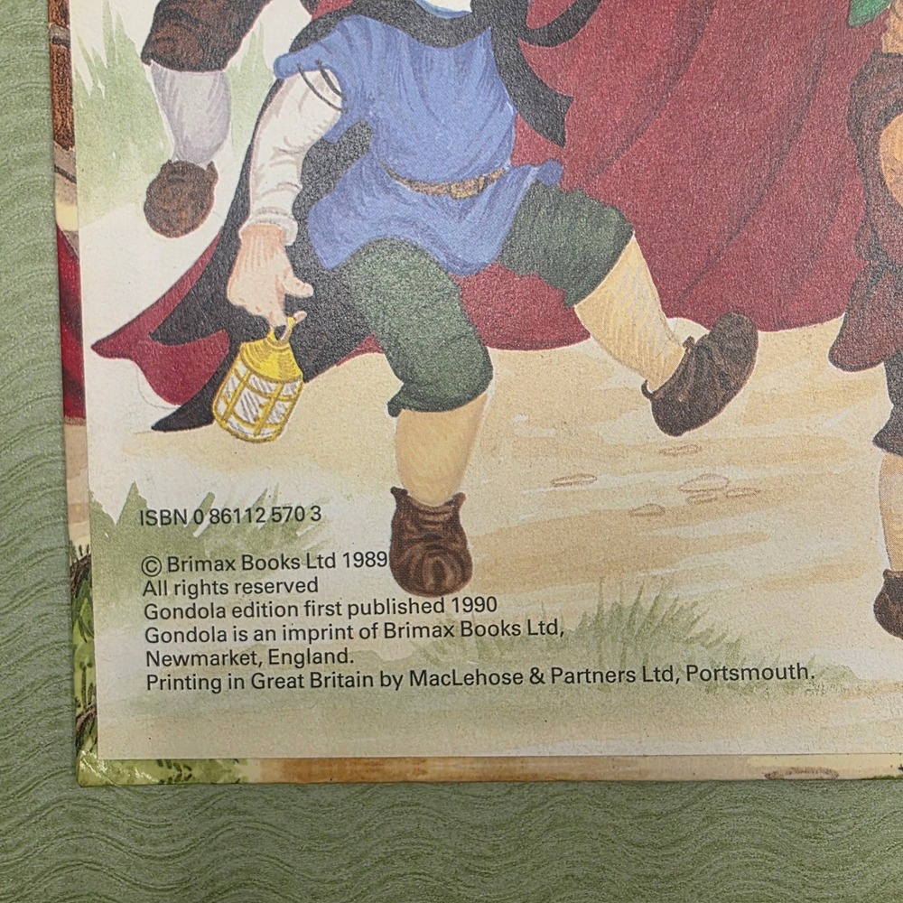 Snow White and the Seven Dwarfs Read-A-Tale Brimax Books 1990 Dorothea King - Picture 4 of 7
